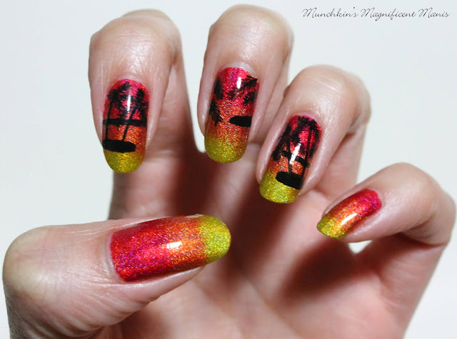 Holo Tropical Sunset- Holo Taco Rainbow