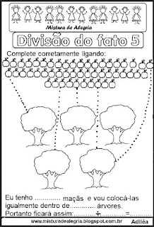 Atividades de divisão 5 ano para imprimir