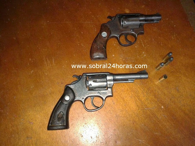 Policiais do Ronda do Quarteirão tiram mais duas armas de fogo de circulação em Sobral!