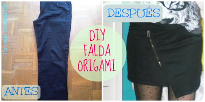 diy falda origami