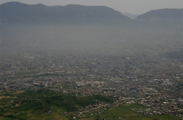 Dust particles level in Tirana is 56% higher than EU average