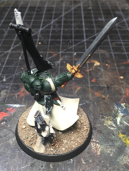 Dark Angels Chapter Master Azrael WIP