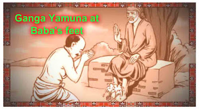 sai show holy water in his feet