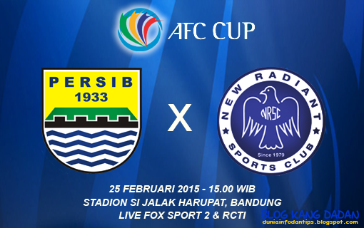 Persib vs New Radiant AFC Cup 2015