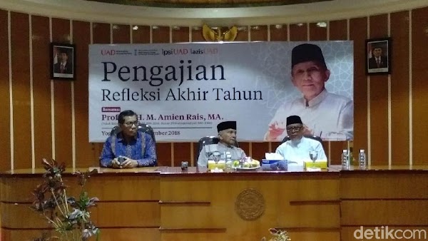 Amien Rais Akhirnya Angkat Bicara soal Desakan Mundur dari PAN