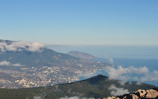 View of the southern coast of Crimea