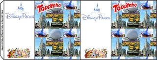 Disney World Free Printable Labels.