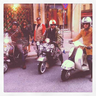 Vespa rideout Stockholm