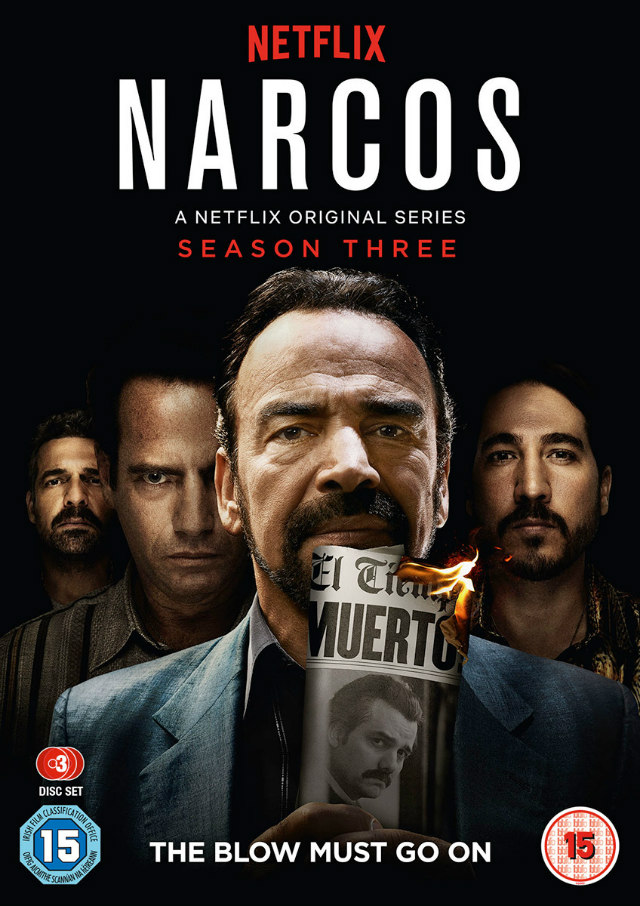 NARCOS Season Three dvd