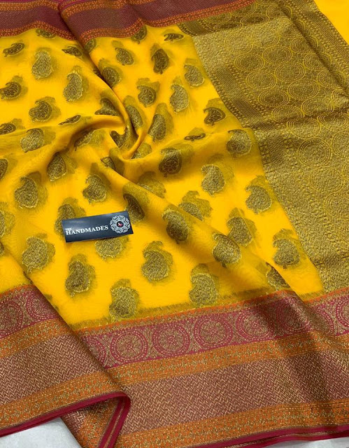  Kora Banarasi  Sarees