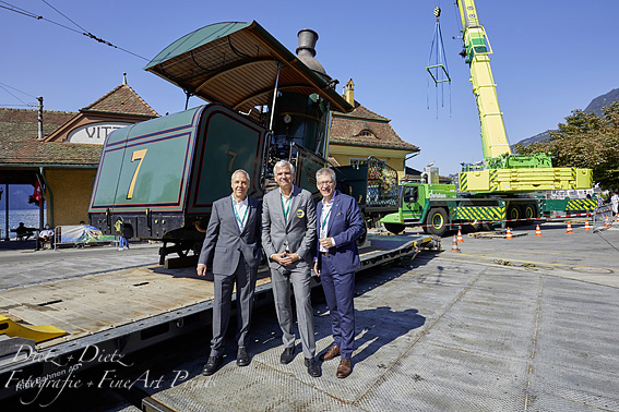 Urs Eberhard (Schweiz Tourismus), Frédéric Füssenich (Rigibahnen), Martin Bütikofer (VHS)