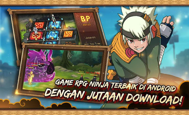  dalam Shinobi Heroes terdapat banyak pahlawan Shinobi Heroes v2.48.060 Mod Apk Terbaru