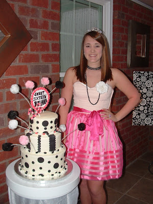 Sweet Sixteen Birthday Cakes on This Cake Was Made For A  Sweet Sixteen  Birthday Party Of The Young