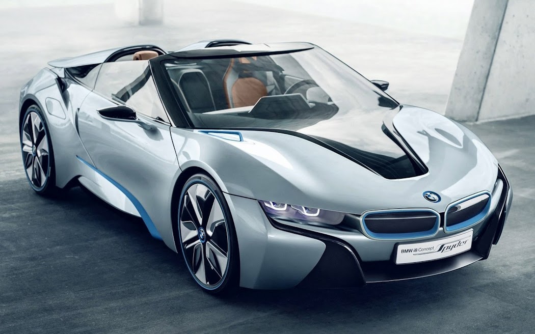 BMW i8 Concept Widescreen Wallpaper