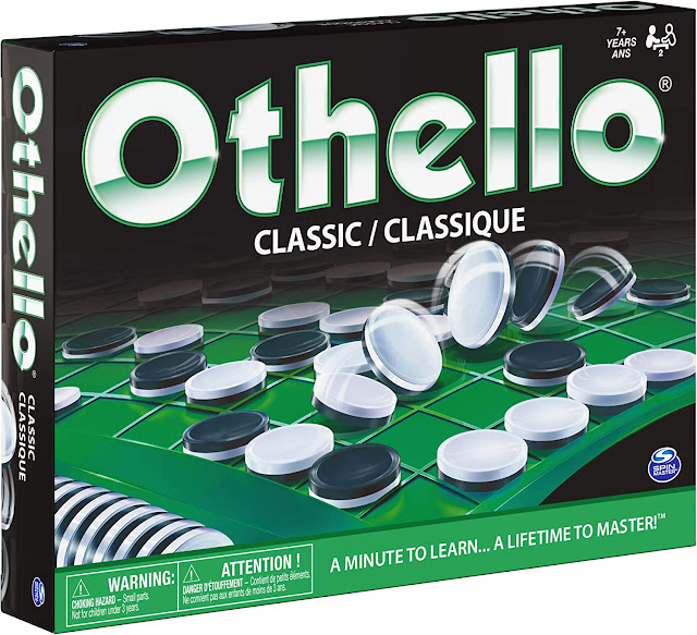 othello game box cover.