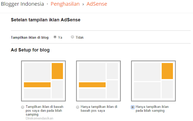 Tips Memasang Iklan di Blog Agar Mudah Diklik Visitor