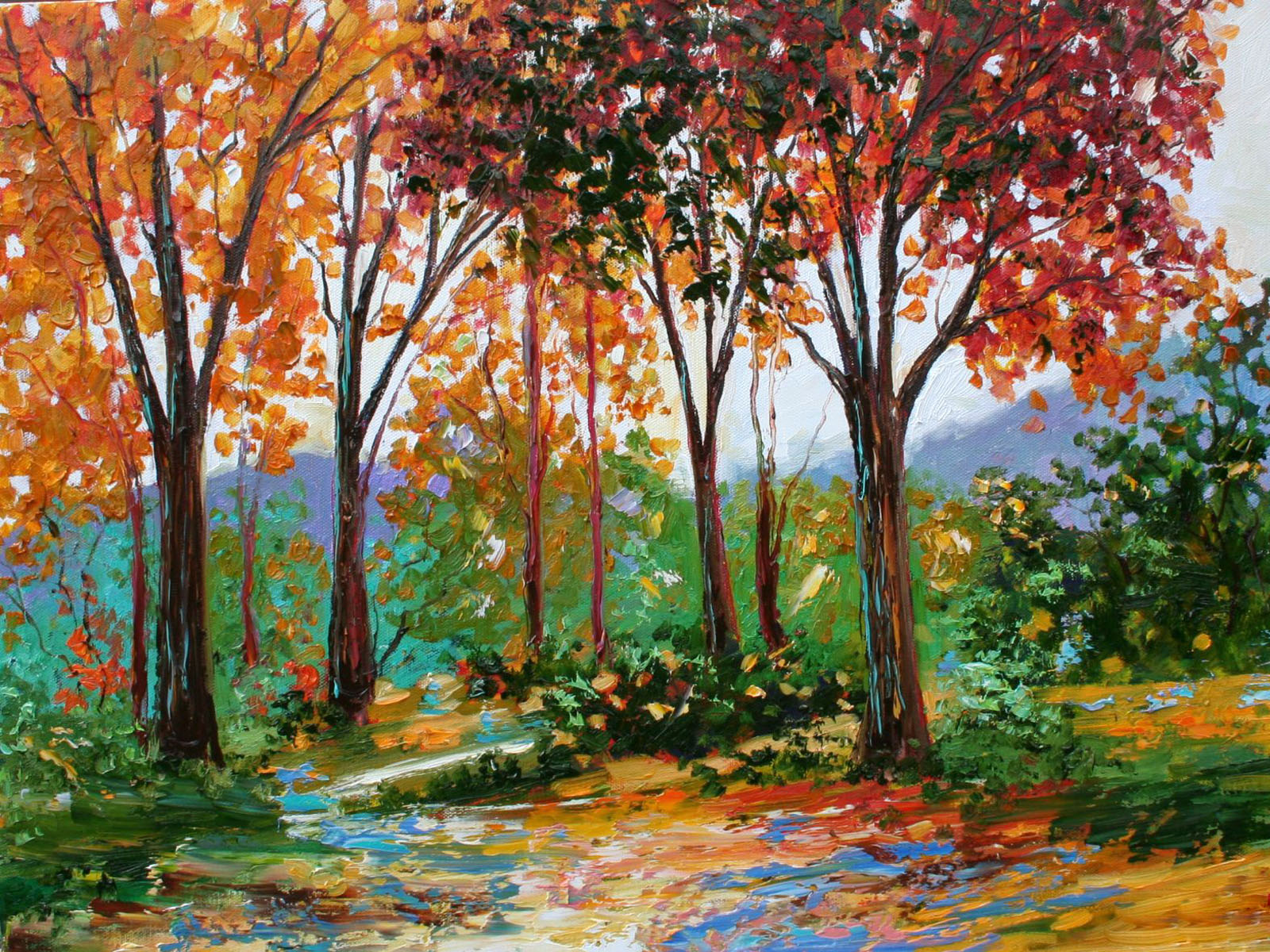 Wallpapers Autumn Oil Paintings HD Wallpapers Download Free Images Wallpaper [wallpaper981.blogspot.com]