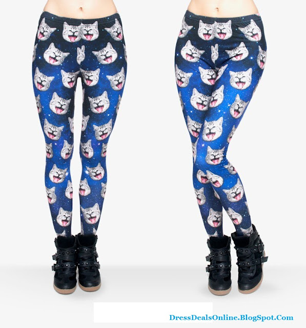 For Women Disney Cat Leggings AllyoucanPurchase