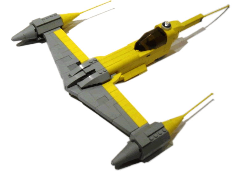 Lego Star Wars Naboo. 7877 : Naboo Fighter ont