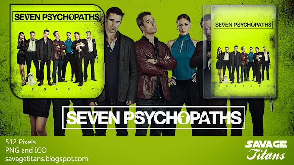 Seven Psychopaths (2012) Movie Folder Icon