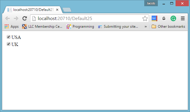 How to bind CheckBoxList using Xml file in ASP.NET