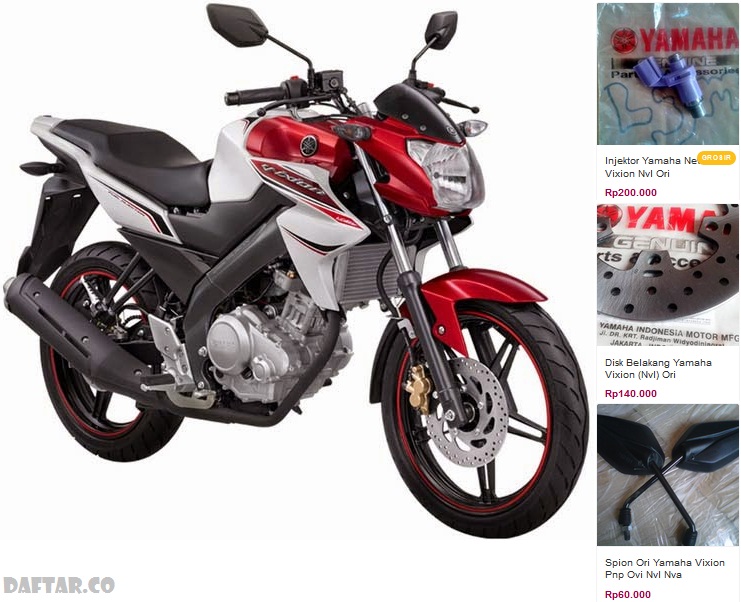 Tempat Jual Aksesoris Motor Vixion Di Jakarta 