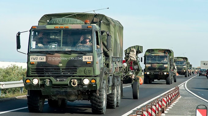  Péntektől ismét katonai konvojok közlekednek több forgalmas útszakaszon 