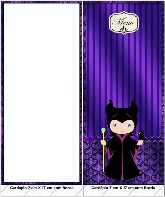 Maleficent Baby Party: Free Party Printables.