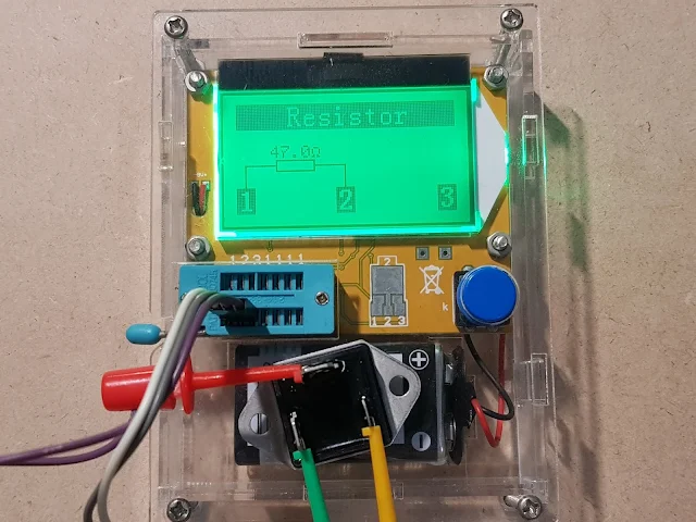 Test  triac with multimeter