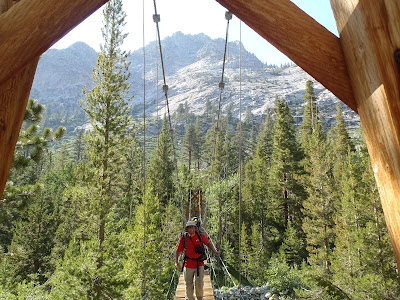 Bridge on Rae Lakes Loop