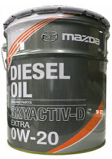 MAZDA DIESEL EXTRA SKYACTIV-D 0W-20 エンジンオイル　おすすめ　種類　値段　粘度　交換