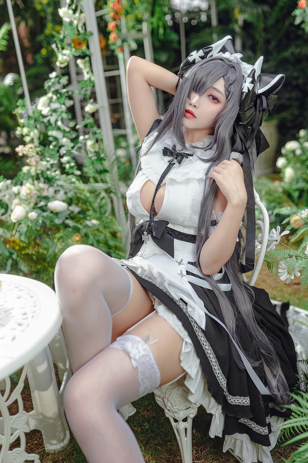 Cosplay 宮本桜 奥古斯特 女仆装