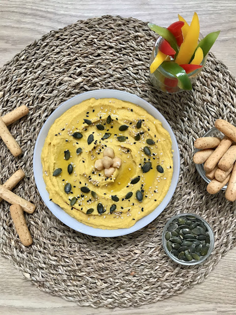 HUMMUS DE CALABAZA ¡Un APERITIVO Fácil, Sano y Rico!