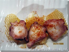 La Huertona - Pulpo a la Gallega en chips