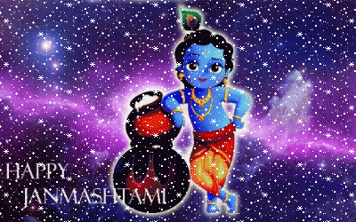 { 15+ Animated } Happy Krishna Janmashtami GIF Images Pictures Pics Free Download