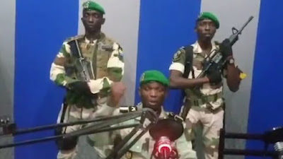 In a radio message at 4:30am (3:30 GMT), Lieutenant Kelly Ondo Obiang, who described himself as an officer in the Republican Guard, said Bongo’s New Year’s Eve address “reinforced doubts about the president’s ability to continue to carry out of the responsibilities of his office”. A video posted on social media shows Ondo wearing military fatigues and a green beret as he reads the statement. Two other soldiers with rifles stand behind him. Ondo said the coup attempt was by a group called the Patriotic Movement of the Defence and Security Forces of Gabon, who wanted to “restore democracy” in the oil-rich West African nation. Outside the radio station, about 300 people gathered in support of the coup attempt, but were quickly dispersed by loyalist soldiers. Later, security forces stormed RTG state broadcasting headquarters, capturing the rebel chief, killing two of his team and freeing journalists and technicians who had been held hostage and forced to help the mutineers make their broadcast, the presidency said in a statement. “The situation is under control,” the statement said. Security forces dispersed the 300 people who gathered to support the coup attempt “The government is in place. The institutions are in place,” Mapangou told France 24. Curfew A curfew has been imposed over the beachside capital and the internet has been cut, according to residents. Military tanks and soldiers were patrolling the streets, said Antoine Lawson, a Gabonese journalist. Speaking to Al Jazeera from Libreville, Lawson said the coup attempt had caused widespread panic. “The people are afraid. When the young soldiers asked everyone to come to the streets in support of the coup, nobody did, because they were in panic,” he said. Mehari Taddele Maru, a Kenya-based security consultant, told Al Jazeera the coup attempt showed growing frustration with the Bongo family, which has ruled the oil-producing country since 1967. Bongo has been president since succeeding his father, Omar, who died in 2009. “As long as Gabon remains under dynastic rule, there will be more crises,” said Mehari. Critics have accused the Bongo family of profiting from the country’s natural resources while not investing enough in basic services for the population of more than two million. About one-third of the population lives below the poverty line, according to the World Bank. Bongo was narrowly re-elected in 2016 following a presidential poll marred by deadly violence and allegations of fraud. After he fell ill, the Constitutional Court modified the constitution and transferred part of the powers of the president to the prime minister and the vice president, a move the rebels attacked as “illegitimate and illegal”. ‘Everything is in crisis’ Marie-Roger Biloa, editor of Africa International, said the court’s move was seen as a ploy by the “Bongo clan to retain power over the country”. “The main reason for [the attempted coup] goes back to 2016, when there was a rigged election, and nothing happened and Ali Bongo got away with it,” she told Al Jazeera from Paris. “He’s been a catastrophic leader, enjoying travelling all over the world, while letting the country go down the drain, everything is in crisis – education, healthcare – and the young people want to do something about it.” The African Union and France strongly condemned the attempted coup and warned against any “unconstitutional” change of power in Gabon.READ MORE What you need to know about the attempted coup in Gabon “The African Union strongly condemns the coup attempt this morning in Gabon,” the head of the African Union Commission, Moussa Faki Mahamat, said on Twitter. “I reaffirm the AU’s rejection of all anti-constitutional change.” Agnes von der mull, a spokeswoman for the French foreign ministry, condemned “any extra-constitutional attempt at regime change”. France, which ruled Gabon from 1885 until independence in 1960, has a permanent force of 300 soldiers in Gabon. The United States also sent about 80 soldiers to Gabon last week in response to possible violence in the Democratic Republic of Congo after a presidential election there