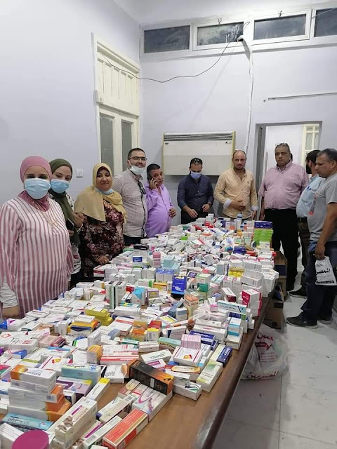 تموين وصحة البحيرة ضبط محل يدار كصيدلية من خلال مدرسة وبه أدوية مجهولة المصدر ومنتهية الصلاحية