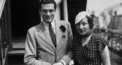 Laurence Olivier and his first wife, Jill Esmond