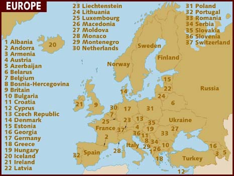 map of ukraine in europe. Slovakia in Europe