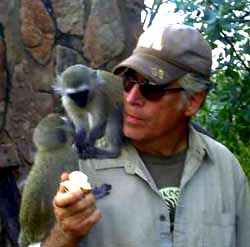 Sharing an apple with two friends at Lapolosa in 2010