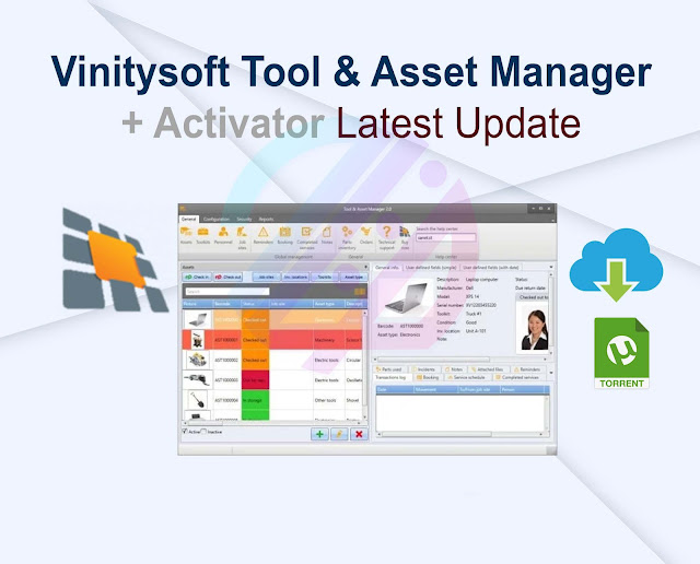 Vinitysoft Tool & Asset Manager 2024.3.4.0 + Activator Latest Update