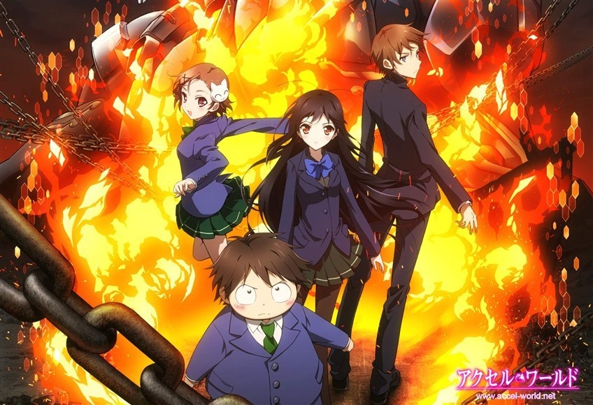  fat young man who is often ridiculed by delinquents in Umesato Middle School Accel World BD Subtitle Indonesia Batch