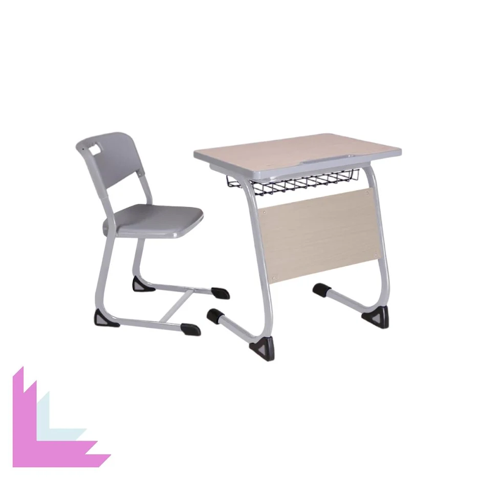 Meja Belajar Sekolah Ergonomis Awet Mudah Dipasang 06 Halla yLcVN