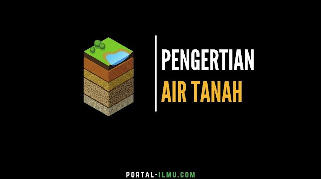 Pengertian Air Tanah, Jenis dan Manfaat Air Tanah