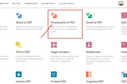 Cara Convert PowerPoint PDF Online dengan Mudah