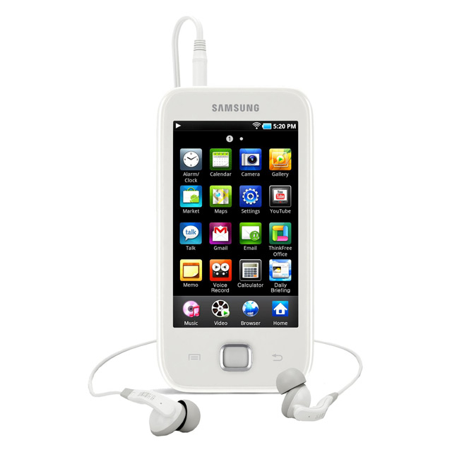 Samsung Galaxy Player, White