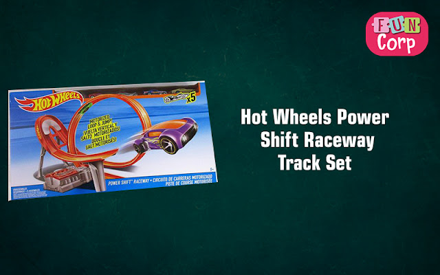 Hot Wheels Power Shift Raceway Track Set: