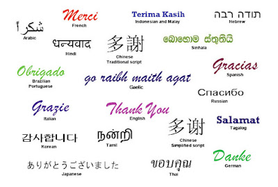 Thank You in Multiple Languages