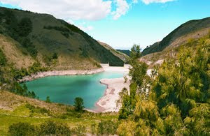 Cuatro reservorios de agua