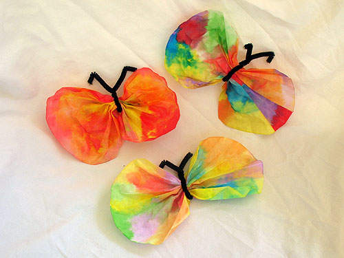 Coffee Filter Butterfly Craft Preschool